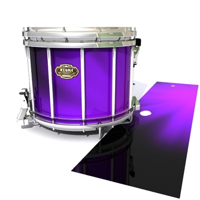 Tama Marching Snare Drum Slip - Purple Light Rays (Themed)