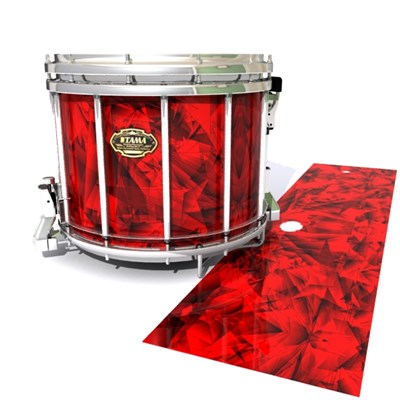 Tama Marching Snare Drum Slip - Red Cosmic Glass (Red)