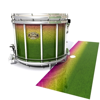 Tama Marching Snare Drum Slip - Tropical Hybrid (Green) (Yellow)