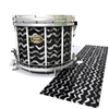 Tama Marching Snare Drum Slip - Wave Brush Strokes Grey and Black (Neutral)