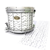 Tama Marching Snare Drum Slip - Wave Brush Strokes Grey and White (Neutral)