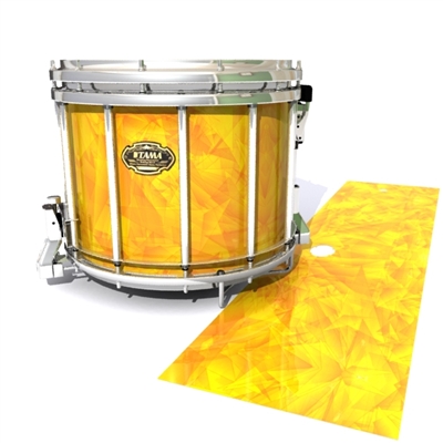 Tama Marching Snare Drum Slip - Yellow Cosmic Glass (Yellow) (Orange)