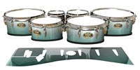 Tama Marching Tenor Drum Slips - Alpine Fade (Green)