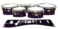 Tama Marching Tenor Drum Slips - Black Cherry (Purple)