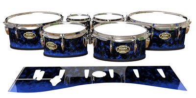 Tama Marching Tenor Drum Slips - Dark Cloudy Night (Purple)