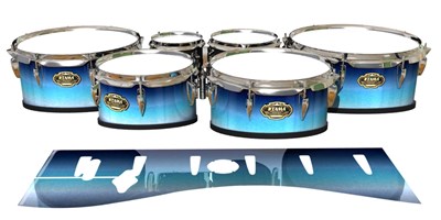 Tama Marching Tenor Drum Slips - Dark Nilas (Blue)