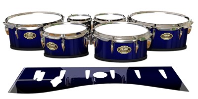 Tama Marching Tenor Drum Slips - Deep Dark Sea (Blue)