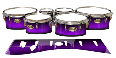 Tama Marching Tenor Drum Slips - Distant Galaxy Fade (Purple)