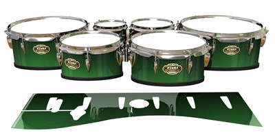 Tama Marching Tenor Drum Slips - Forever Everglade (Green)