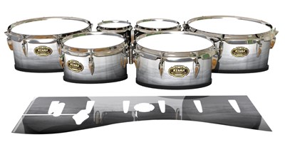 Tama Marching Tenor Drum Slips - Mountain Fog Stain (Neutral)