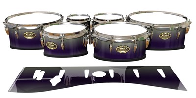 Tama Marching Tenor Drum Slips - Purple Grain Mist (Purple)