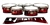 Tama Marching Tenor Drum Slips - Red Smokey Clouds (Themed)