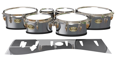 Tama Marching Tenor Drum Slips - Silver Chrome