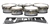 Tama Marching Tenor Drum Slips - Silver Metal Plating (Themed)