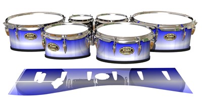 Tama Marching Tenor Drum Slips - Spinnaker Blue (Blue)