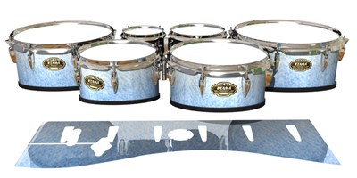 Tama Marching Tenor Drum Slips - Stay Frosty (Blue)