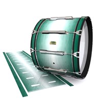 Yamaha 8200 Field Corps Bass Drum Slip - Alpine Fade (Green)