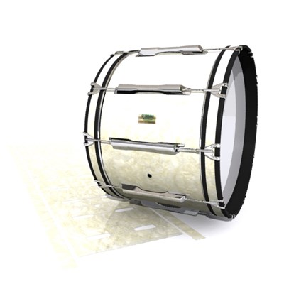 Yamaha 8200 Field Corps Bass Drum Slip - Antique Atlantic Pearl (Neutral)