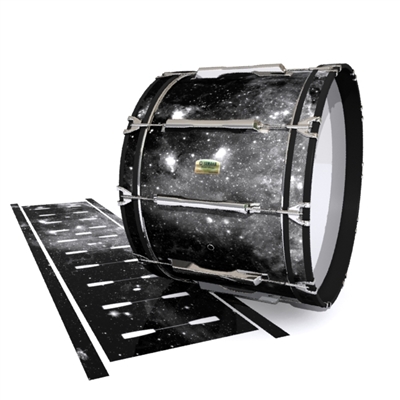 Yamaha 8200 Field Corps Bass Drum Slip - BW Galaxy (Themed)