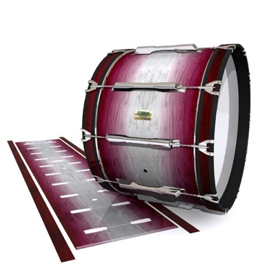 Yamaha 8200 Field Corps Bass Drum Slip - Cranberry Stain (Red)