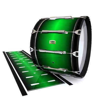 Yamaha 8200 Field Corps Bass Drum Slip - Green Machine (Green)