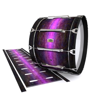 Yamaha 8200 Field Corps Bass Drum Slip - Purple Dream Fade (Purple)