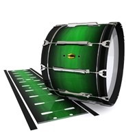 Yamaha 8300 Field Corps Bass Drum Slip - Asparagus Stain Fade (Green)