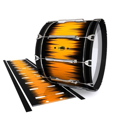 Yamaha 8300 Field Corps Bass Drum Slip - Daybreak (Orange)