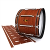 Yamaha 8300 Field Corps Bass Drum Slip - French Mahogany (Neutral)