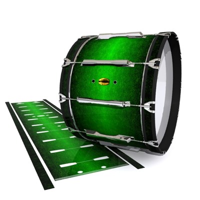 Yamaha 8300 Field Corps Bass Drum Slip - Gametime Green (Green)