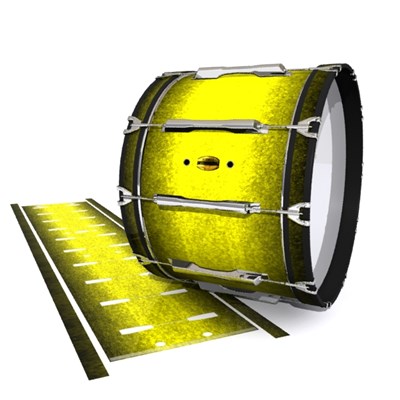 Yamaha 8300 Field Corps Bass Drum Slip - Lemon Gold (Yellow)