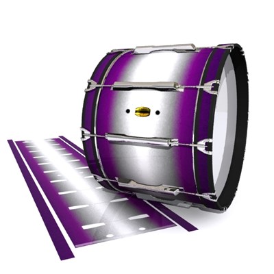 Yamaha 8300 Field Corps Bass Drum Slip - Royal Winter (Purple)