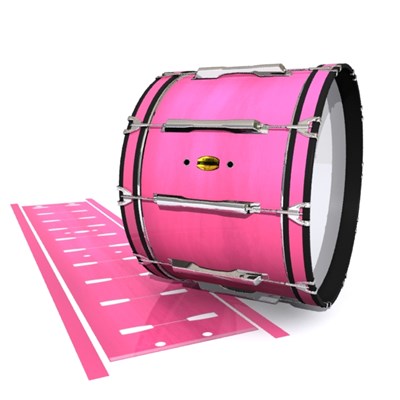 Yamaha 8300 Field Corps Bass Drum Slip - Sunset Stain (Pink)