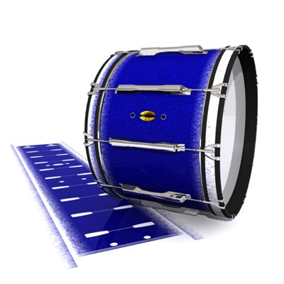 Yamaha 8300 Field Corps Bass Drum Slip - Tsunami Rain (Blue)