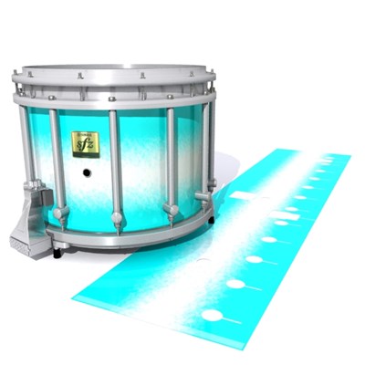 Yamaha 9200 Field Corps Snare Drum Slip - Aqua Wake (Aqua)