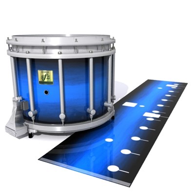 Yamaha 9200 Field Corps Snare Drum Slip - Azure Stain Fade (Blue)