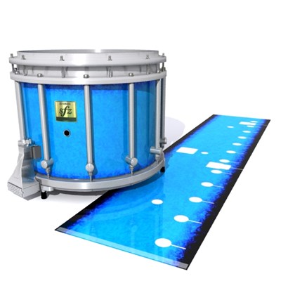 Yamaha 9200 Field Corps Snare Drum Slip - Bermuda Blue (Blue)
