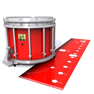 Yamaha 9200 Field Corps Snare Drum Slip - Cherry Pickin' Red (Red)