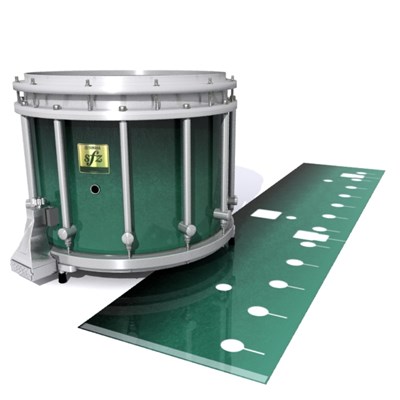 Yamaha 9200 Field Corps Snare Drum Slip - Deep Viridian Fade (Green)