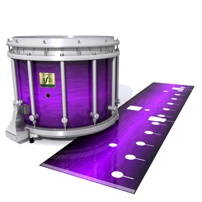 Yamaha 9200 Field Corps Snare Drum Slip - Distant Galaxy Fade (Purple)