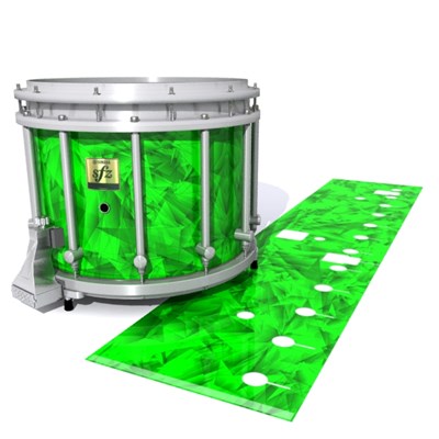 Yamaha 9200 Field Corps Snare Drum Slip - Green Cosmic Glass (Green)
