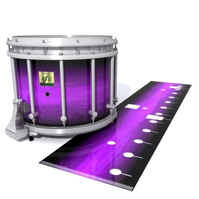 Yamaha 9200 Field Corps Snare Drum Slip - Plasma Stain Fade (Purple)