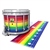 Yamaha 9200 Field Corps Snare Drum Slip - Rainbow Stripes (Themed)