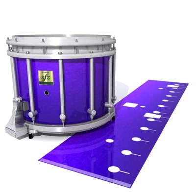 Yamaha 9200 Field Corps Snare Drum Slip - Smokey Purple Grain (Purple)