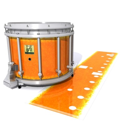 Yamaha 9200 Field Corps Snare Drum Slip - Sunkiss (Orange)