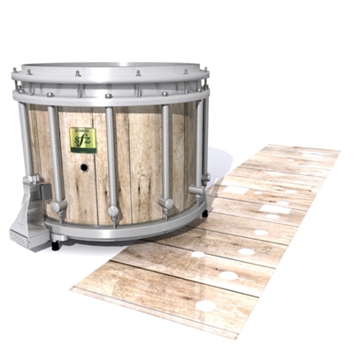 Yamaha 9200 Field Corps Snare Drum Slip - Vertical Planks (Themed)