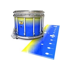 Yamaha 9300/9400 Field Corps Snare Drum Slip - Afternoon Fade (Blue)