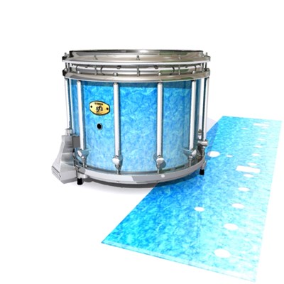Yamaha 9300/9400 Field Corps Snare Drum Slip - Blue Ice (Blue)
