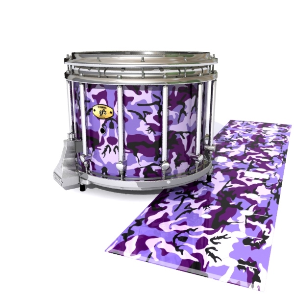Yamaha 9300/9400 Field Corps Snare Drum Slip - Coastline Dusk Traditional Camouflage (Purple)