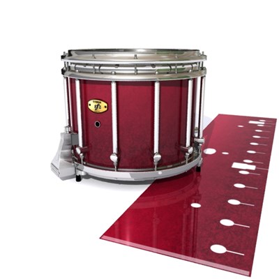 Yamaha 9300/9400 Field Corps Snare Drum Slip - Crimson Depth (Red)